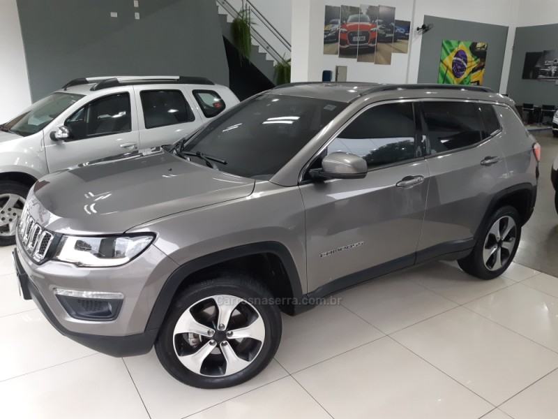 COMPASS 2.0 16V DIESEL LONGITUDE 4X4 AUTOMÁTICO - 2017 - SãO LEOPOLDO