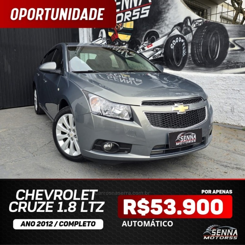 CRUZE 1.8 LTZ 16V FLEX 4P AUTOMÁTICO - 2012 - CAXIAS DO SUL