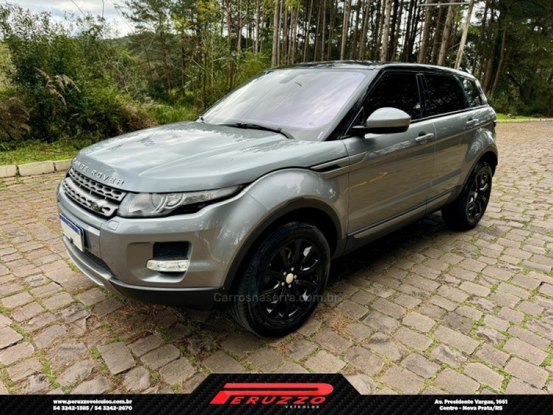 RANGE ROVER EVOQUE 2.0 PURE 4WD 16V GASOLINA 4P AUTOMÁTICO - 2014 - NOVA PRATA