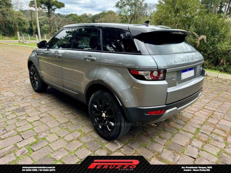 RANGE ROVER EVOQUE 2.0 PURE 4WD 16V GASOLINA 4P AUTOMÁTICO - 2014 - NOVA PRATA