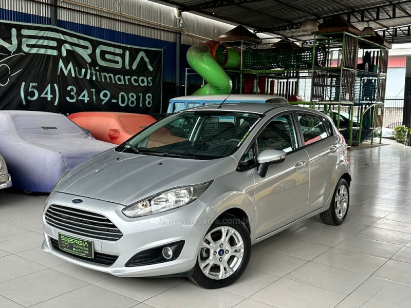 fiesta 1.6 se hatch 16v flex 4p automatico 2015 caxias do sul