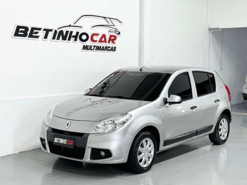 SANDERO 1.6 EXPRESSION 16V FLEX 4P MANUAL - 2013 - ESTâNCIA VELHA