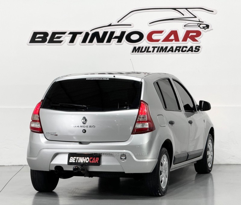 SANDERO 1.6 EXPRESSION 16V FLEX 4P MANUAL - 2013 - ESTâNCIA VELHA