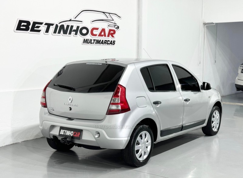 SANDERO 1.6 EXPRESSION 16V FLEX 4P MANUAL - 2013 - ESTâNCIA VELHA