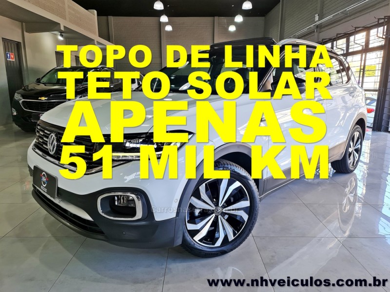 T-CROSS 1.4 HIGHLINE TSI 16V FLEX 4P AUTOMÁTICO - 2020 - NOVO HAMBURGO