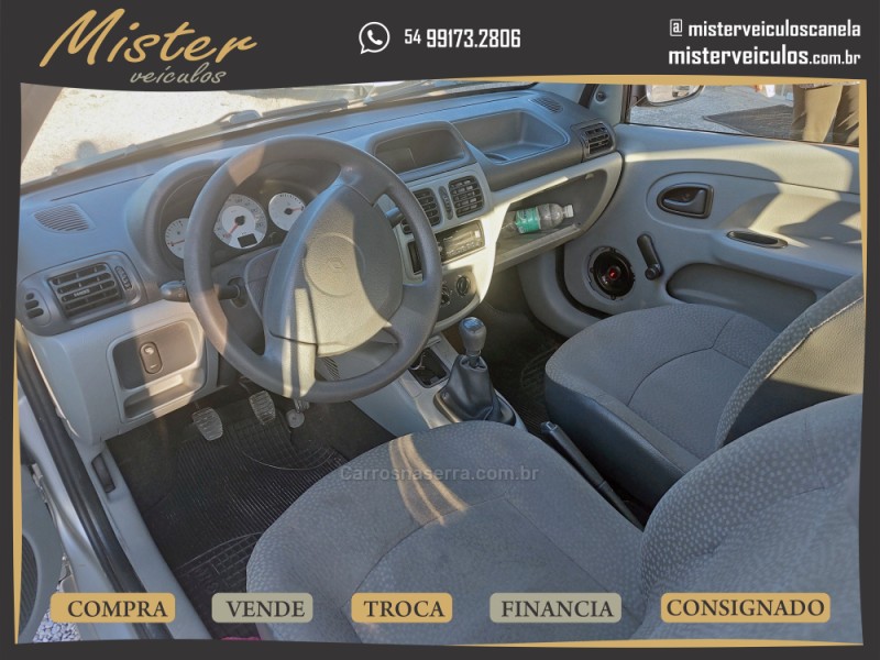 CLIO 1.0 CAMPUS 16V FLEX 2P MANUAL - 2011 - CANELA