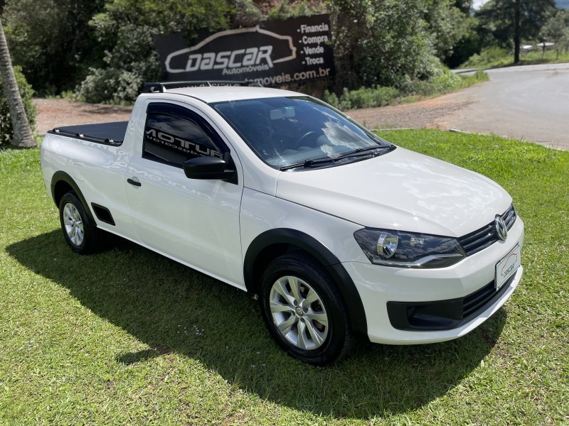 SAVEIRO 1.6 MI TRENDLINE CE 8V FLEX 2P MANUAL - 2015 - BOM PRINCíPIO