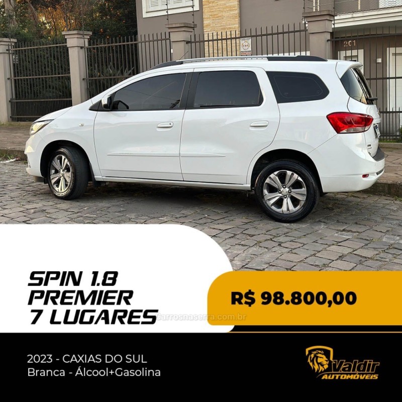 SPIN 1.8 PREMIER 8V FLEX 4P AUTOMÁTICO - 2023 - CAXIAS DO SUL