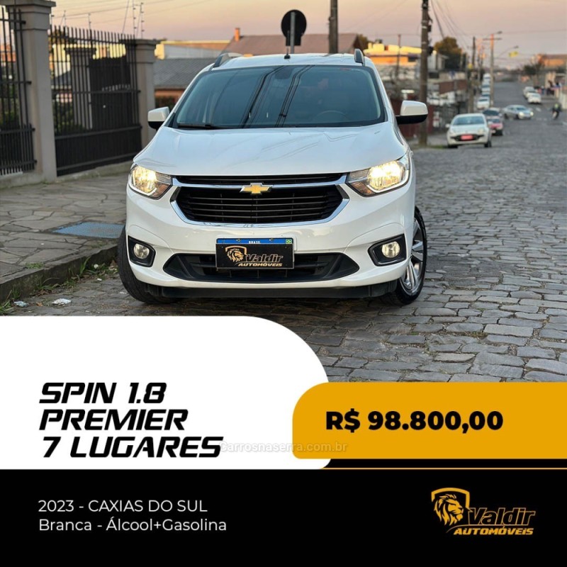 SPIN 1.8 PREMIER 8V FLEX 4P AUTOMÁTICO - 2023 - CAXIAS DO SUL