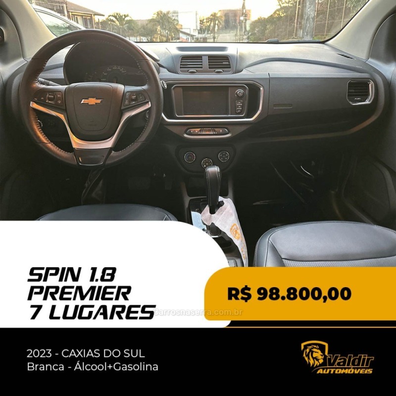 SPIN 1.8 PREMIER 8V FLEX 4P AUTOMÁTICO - 2023 - CAXIAS DO SUL