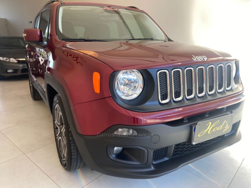 RENEGADE 1.8 16V FLEX LONGITUDE 4P AUTOMÁTICO - 2016 - CANELA