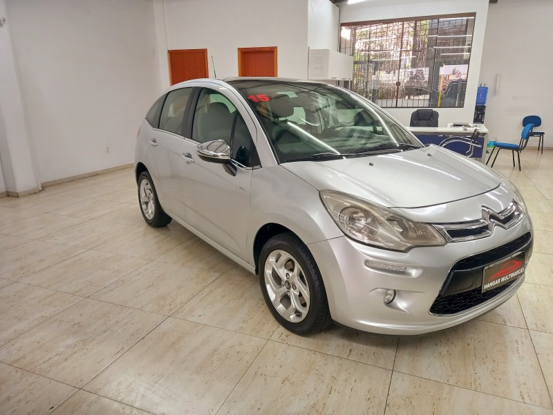 C3 1.6 EXCLUSIVE 16V FLEX 4P AUTOMÁTICO - 2015 - CAXIAS DO SUL