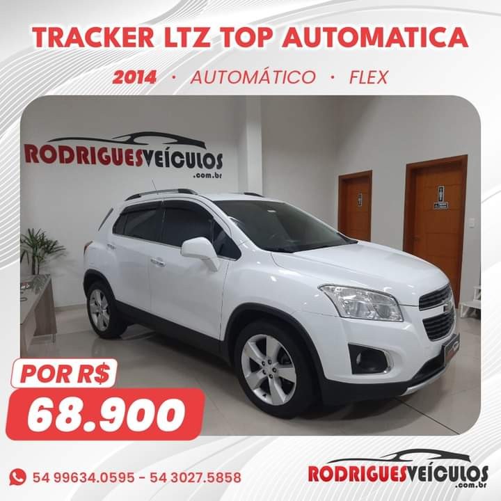 TRACKER 1.8 MPFI LTZ 4X2 16V FLEX 4P AUTOMÁTICO - 2014 - CAXIAS DO SUL