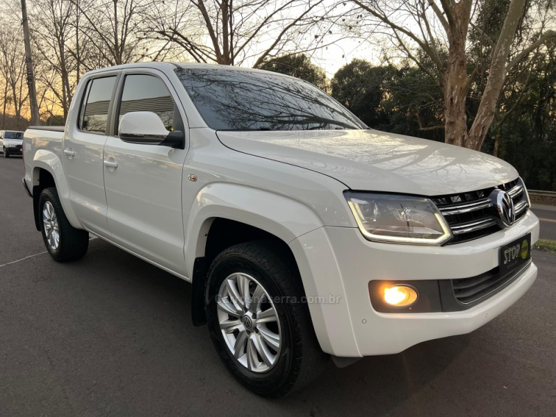 AMAROK 2.0 HIGHLINE 4X4 CD 16V TURBO INTERCOOLER DIESEL 4P AUTOMÁTICO - 2016 - DOIS IRMãOS