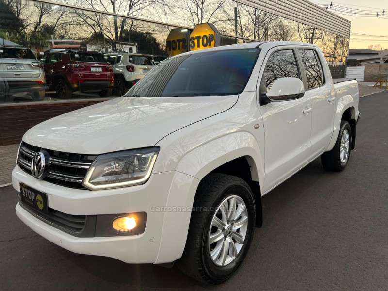 AMAROK 2.0 HIGHLINE 4X4 CD 16V TURBO INTERCOOLER DIESEL 4P AUTOMÁTICO - 2016 - DOIS IRMãOS