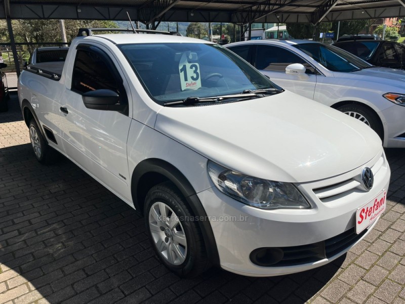 SAVEIRO 1.6 MI CITY CS 8V FLEX 2P MANUAL G.IV - 2013 - FELIZ