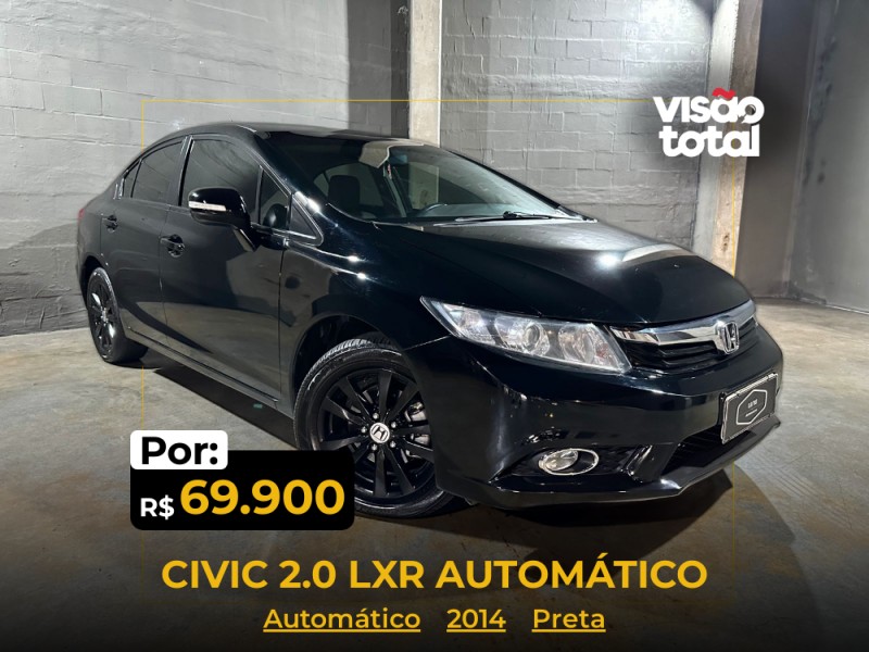 CIVIC 2.0 LXR 16V FLEX 4P AUTOMÁTICO