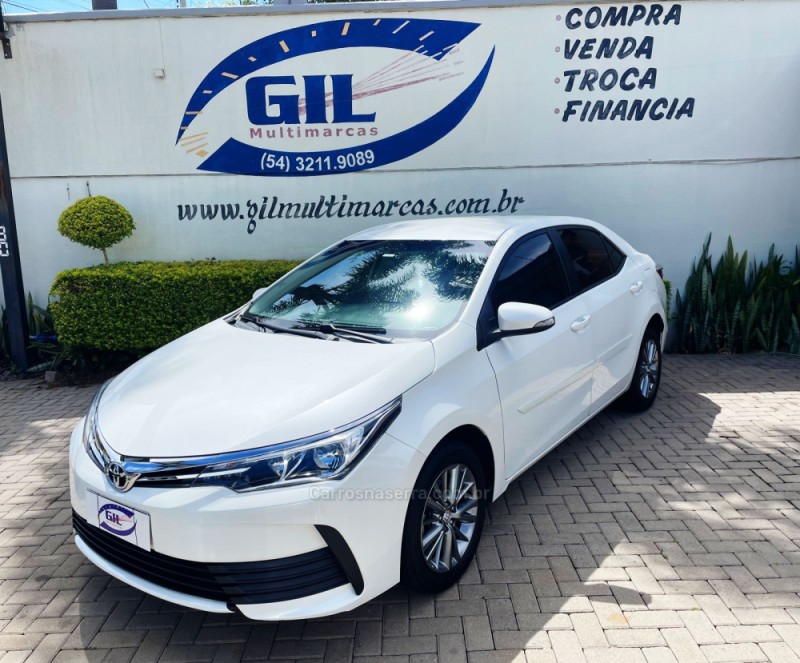 COROLLA 1.8 GLI UPPER 16V FLEX 4P AUTOMÁTICO - 2018 - CAXIAS DO SUL