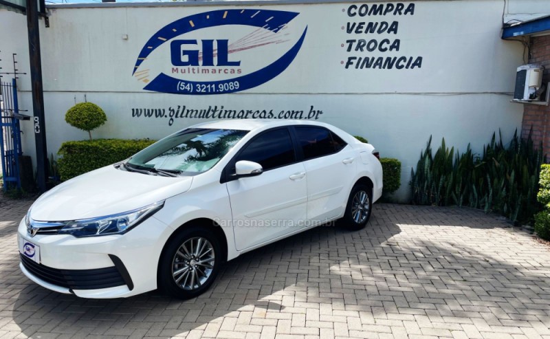 COROLLA 1.8 GLI UPPER 16V FLEX 4P AUTOMÁTICO - 2018 - CAXIAS DO SUL