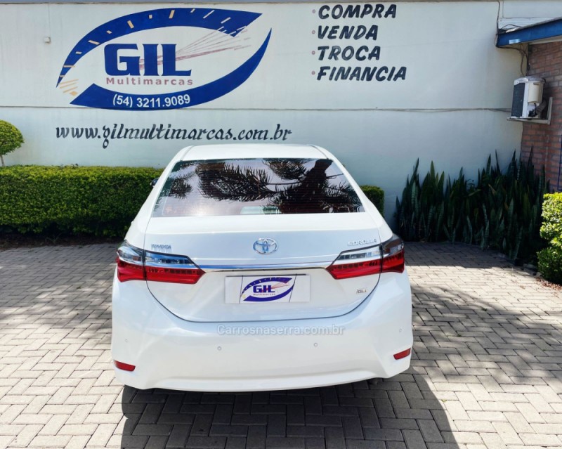 COROLLA 1.8 GLI UPPER 16V FLEX 4P AUTOMÁTICO - 2018 - CAXIAS DO SUL