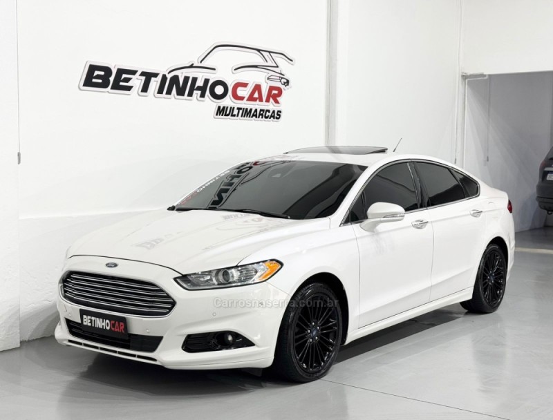 FUSION 2.0 TITANIUM AWD 16V GASOLINA 4P AUTOMÁTICO - 2013 - ESTâNCIA VELHA