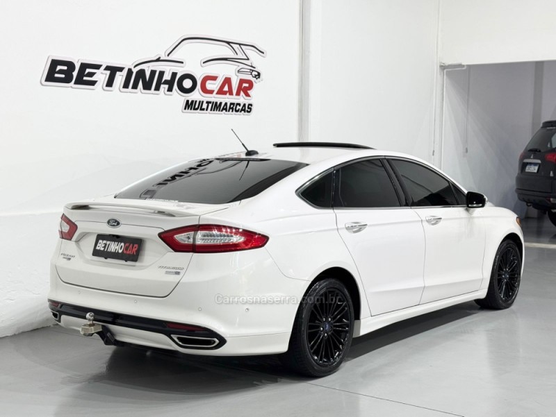 FUSION 2.0 TITANIUM AWD 16V GASOLINA 4P AUTOMÁTICO - 2013 - ESTâNCIA VELHA