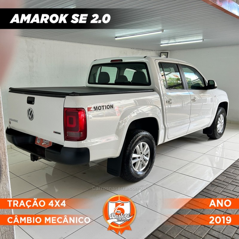 AMAROK 2.0 SE 4X4 CD 16V TURBO INTERCOOLER DIESEL 4P MANUAL - 2019 - VACARIA