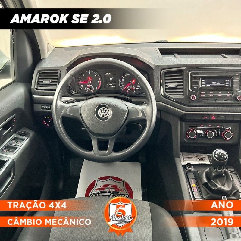 AMAROK 2.0 SE 4X4 CD 16V TURBO INTERCOOLER DIESEL 4P MANUAL - 2019 - VACARIA