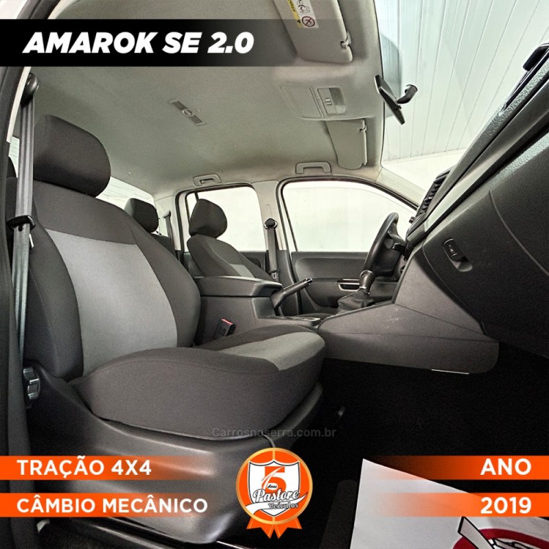 AMAROK 2.0 SE 4X4 CD 16V TURBO INTERCOOLER DIESEL 4P MANUAL - 2019 - VACARIA