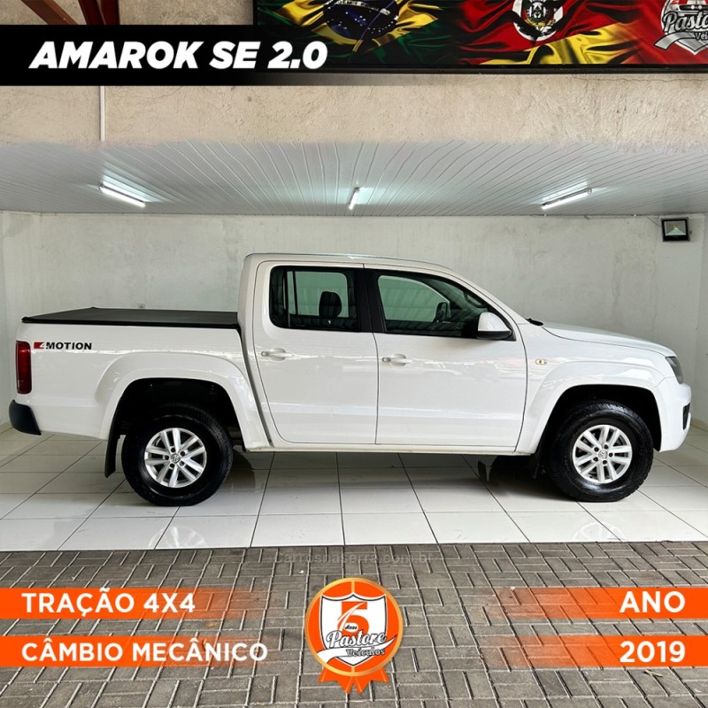 AMAROK 2.0 SE 4X4 CD 16V TURBO INTERCOOLER DIESEL 4P MANUAL - 2019 - VACARIA