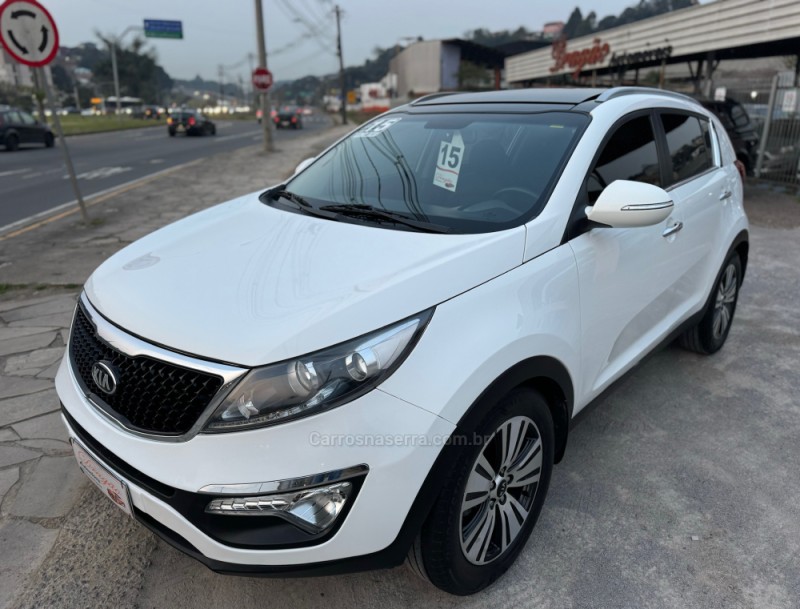 SPORTAGE 2.0 EX 4X2 16V EX2 OFF G4 FLEX 4P AUTOMÁTICO - 2015 - CAXIAS DO SUL