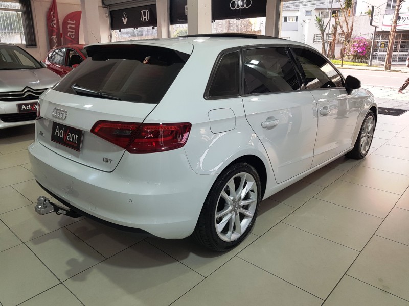 A3 1.8 TFSI SPORTBACK 16V GASOLINA 4P AUTOMÁTICO - 2014 - CAXIAS DO SUL