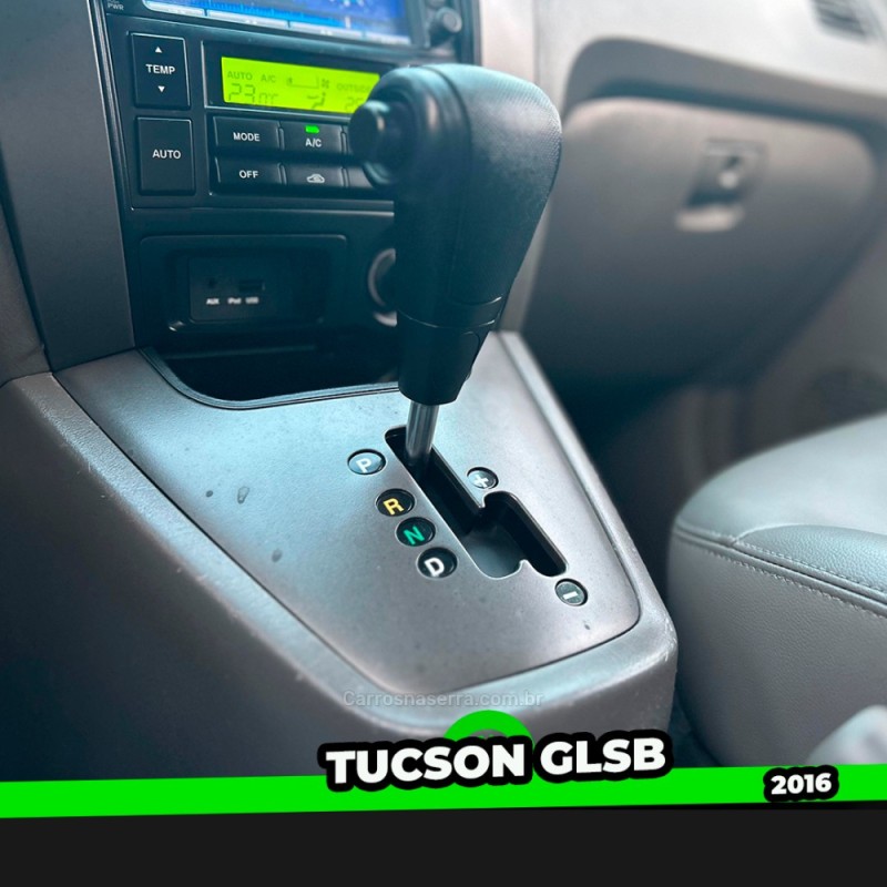 TUCSON 2.0 MPFI GLS 16V 143CV 2WD GASOLINA 4P AUTOMÁTICO - 2016 - TAQUARA