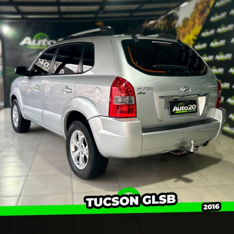 TUCSON 2.0 MPFI GLS 16V 143CV 2WD GASOLINA 4P AUTOMÁTICO - 2016 - TAQUARA