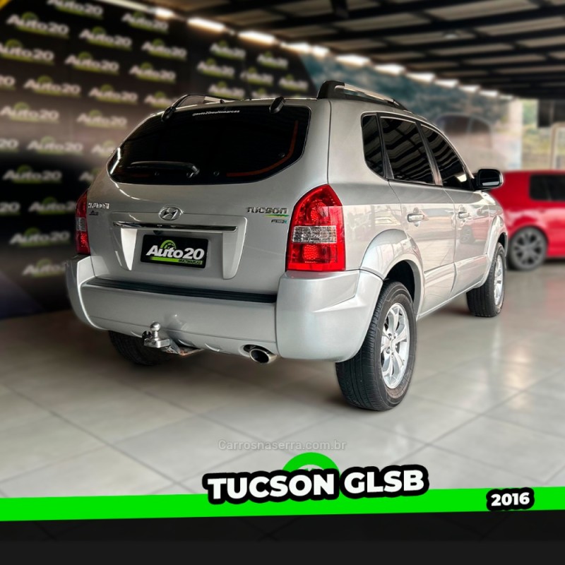 TUCSON 2.0 MPFI GLS 16V 143CV 2WD GASOLINA 4P AUTOMÁTICO - 2016 - TAQUARA