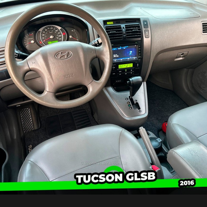 TUCSON 2.0 MPFI GLS 16V 143CV 2WD GASOLINA 4P AUTOMÁTICO - 2016 - TAQUARA