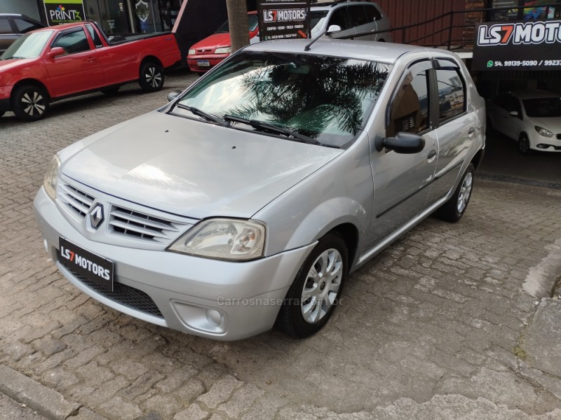 LOGAN 1.6 EXPRESSION 16V FLEX 4P MANUAL - 2008 - CAXIAS DO SUL