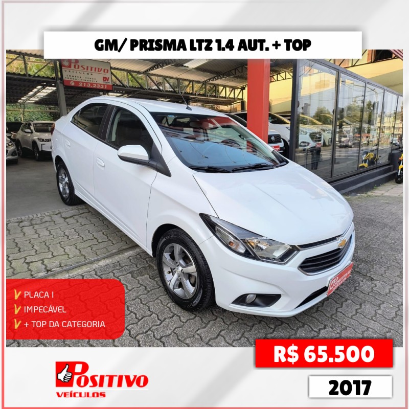 PRISMA 1.4 MPFI LTZ 8V FLEX 4P AUTOMÁTICO - 2017 - CAXIAS DO SUL