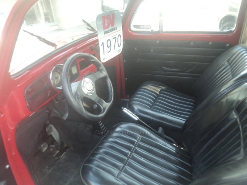 FUSCA 1.5 8V GASOLINA 2P MANUAL - 1970 - FARROUPILHA