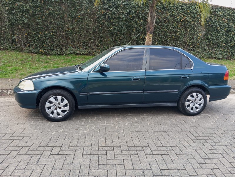 CIVIC 1.6 LX 16V GASOLINA 4P AUTOMÁTICO - 1998 - CAXIAS DO SUL