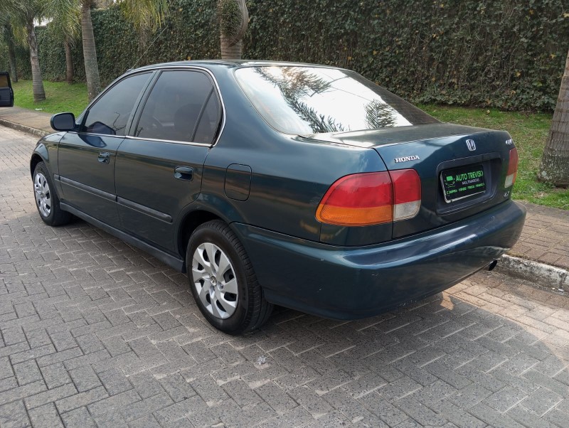 CIVIC 1.6 LX 16V GASOLINA 4P AUTOMÁTICO - 1998 - CAXIAS DO SUL