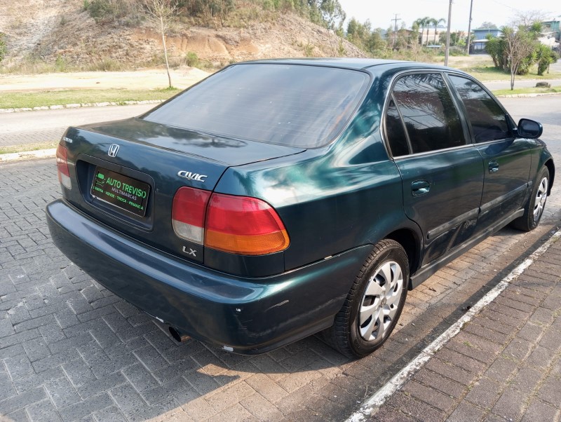 CIVIC 1.6 LX 16V GASOLINA 4P AUTOMÁTICO - 1998 - CAXIAS DO SUL