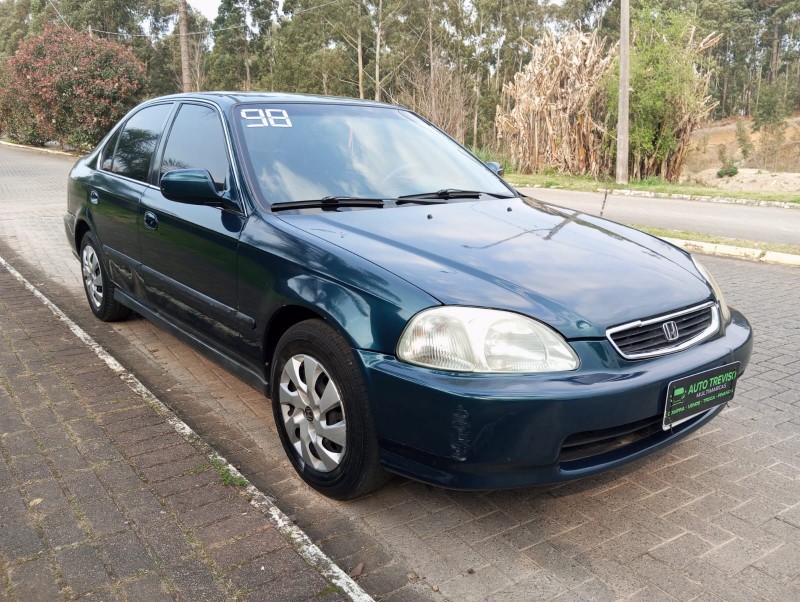 CIVIC 1.6 LX 16V GASOLINA 4P AUTOMÁTICO - 1998 - CAXIAS DO SUL