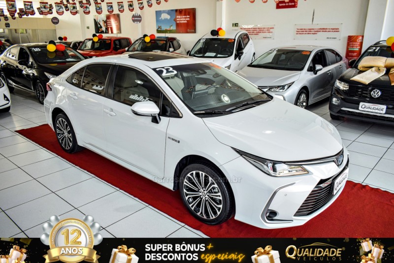 COROLLA 1.8 ALTIS PREMIUM 16V HÍBRIDO 4P AUTOMÁTICO - 2023 - SANTA CRUZ DO SUL