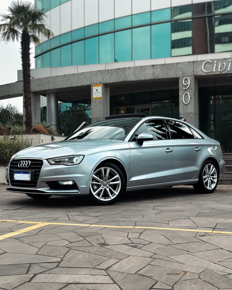 A3 1.8 TFSI SEDAN AMBITION 16V 180CV GASOLINA 4P S TRONIC - 2015 - NOVO HAMBURGO