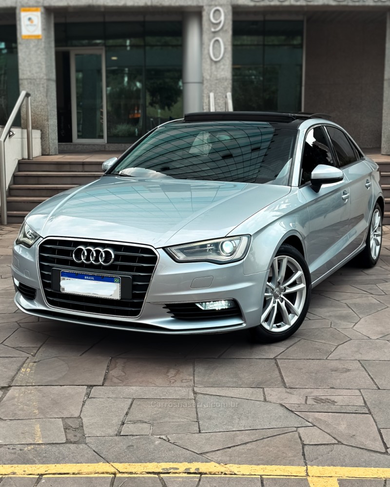 A3 1.8 TFSI SEDAN AMBITION 16V 180CV GASOLINA 4P S TRONIC - 2015 - NOVO HAMBURGO