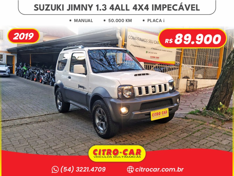 JIMNY 1.3 4ALL 4X4 16V GASOLINA 2P MANUAL