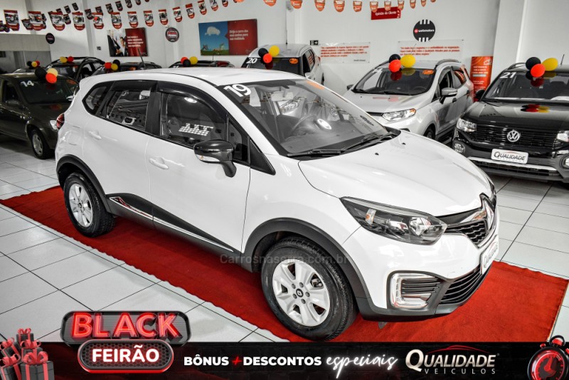 captur 1.6 life 16v flex 4p automatico 2019 santa cruz do sul