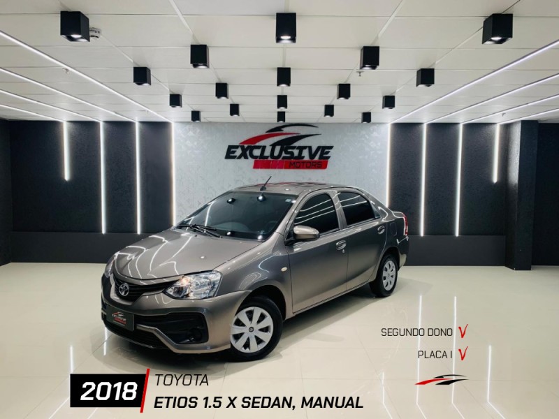 ETIOS 1.5 X SEDAN 16V FLEX 4P MANUAL - 2018 - CAXIAS DO SUL