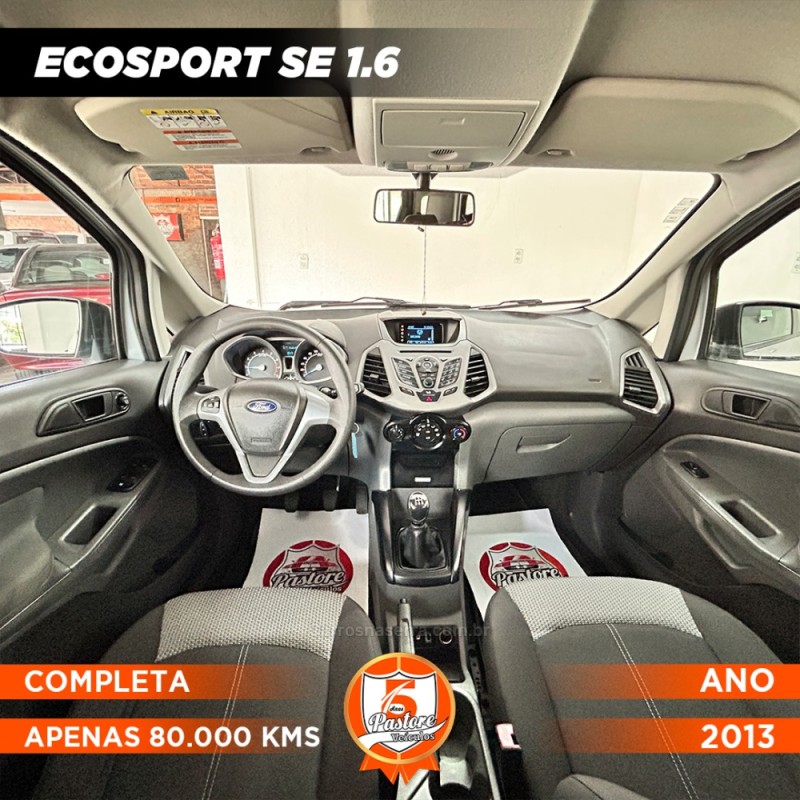 ECOSPORT 1.6 SE 16V FLEX 4P MANUAL - 2013 - VACARIA